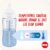 NUK biberón First Choice+ Flow Control | 6-18 meses | Control de temperatura | Tetina de silicona | Válvula anticólica | Sin BPA | 360 ml | Azul | 1 unidad (Paquete de 2)