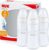 NUK First Choice+ biberones | 0-6 meses | 300 ml | Biberones anticólicos con tetina con forma anatómica de silicona | Control de temperatura | Sin BPA | Gris y blanca | 3 unidades