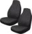Paquete de 2 fundas impermeables para asiento delantero de coche, protector universal impermeable para silla, a prueba de polvo y suciedad, fácil de limpiar, ideal para ejercicio de gimnasio, correr