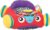 Playgro 40191 Poliéster, Suave y cómodo coche de peluche para jugar a conducir, con controlador interactivo, Multicolor, 2.4 x 5.7 x 49.5 cm