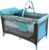 Priori Baby Nauta Cuna Colecho Convertible con Cambiador, Moisés para Bebé Ruedas con Freno, Juguetes, Bolsillos y Malla Lateral para Ventilación (Azul)