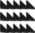 Protector Borde,Protector Esquinas Mesa,Protectores de Esquina,Protectores de Bordes,Esquina de Vidrio plástico,para Proteger Esquinas de Vidrio,15 Piezas,Negras