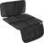 Protector de asiento infantil para coche ISOFIX, antideslizante, protección universal para asientos de coche, mejor protección para sus asientos de coche (negro)