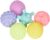 QUMIIRITY 6Piezas Bolas Sensitivas Bebés de Masaje Táctil Coloridos de Desarrollo Sensorial y Agarre