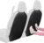 QWORK® 2 Piezas Protector Asiento Respaldo Auto, Protector Respaldo Coche, para SUV, Jeeps y Camiones