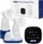 Sacaleches Electricos – Extractor de Leche Materna – Doble Sacaleches Electricos – Saca Leche Materna Electrico – Portátil Sacaleches Manos Libres – Bajo Ruido – 3 Modos y 9 Niveles – Sin BPA
