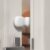 SAFELON 4+2 Piezas Tope de puerta automático de seguridad para bebés, protectores de dedos de puerta automáticos para niños, tope de puerta automático antipinzamiento (Blanco)