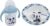 SET 3PCS (VASO ENTRENAMIENTO 250 ML, PLATO Y CUCHARA) MICKEY MOUSE FULL OF SMILES