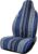 sourcing map Estilo Etnico Funda Cubierta del Asiento Silla de Coche SUV Auto Azul Oscuro