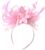 Tocado rosa bebé en diadema para mujer, boda, banda Alice