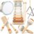 Vanplay Juguetes Niños Instrumentos Musicales Infantiles, Juguetes Madera para Bebes, Xilófono Tambor Infantil, Juguetes Montessori 3 Años, Desarrollo Educativo Juguetes Musicales