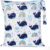 Vicloon Bolsas de Pañales Mojados,Bolsa Pañales Impermeable para Bebe,Reutilizable Lavable Bolsa Pañales,Bolsa Impermeable de Tela,Bolsa para pañales Bebe con Cremallera,para Viajes,Playa y Piscina