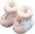 Xoeryoy Botas de invierno para bebés botas de niña de piel caliente con zapatillas de invierno para bebés de suela suave y suave